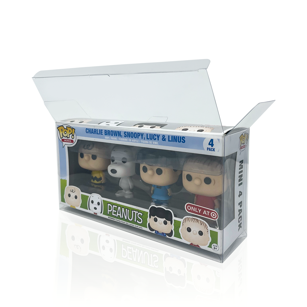 Protectors For 4-Pack(Mini) Funko POP! Figures – EcoTEK Protectors