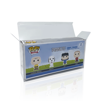 Protectors For 4-Pack(Mini) Funko POP! Figures