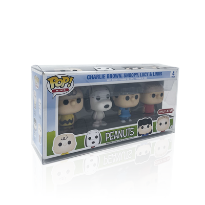 Protectors For 4-Pack(Mini) Funko POP! Figures