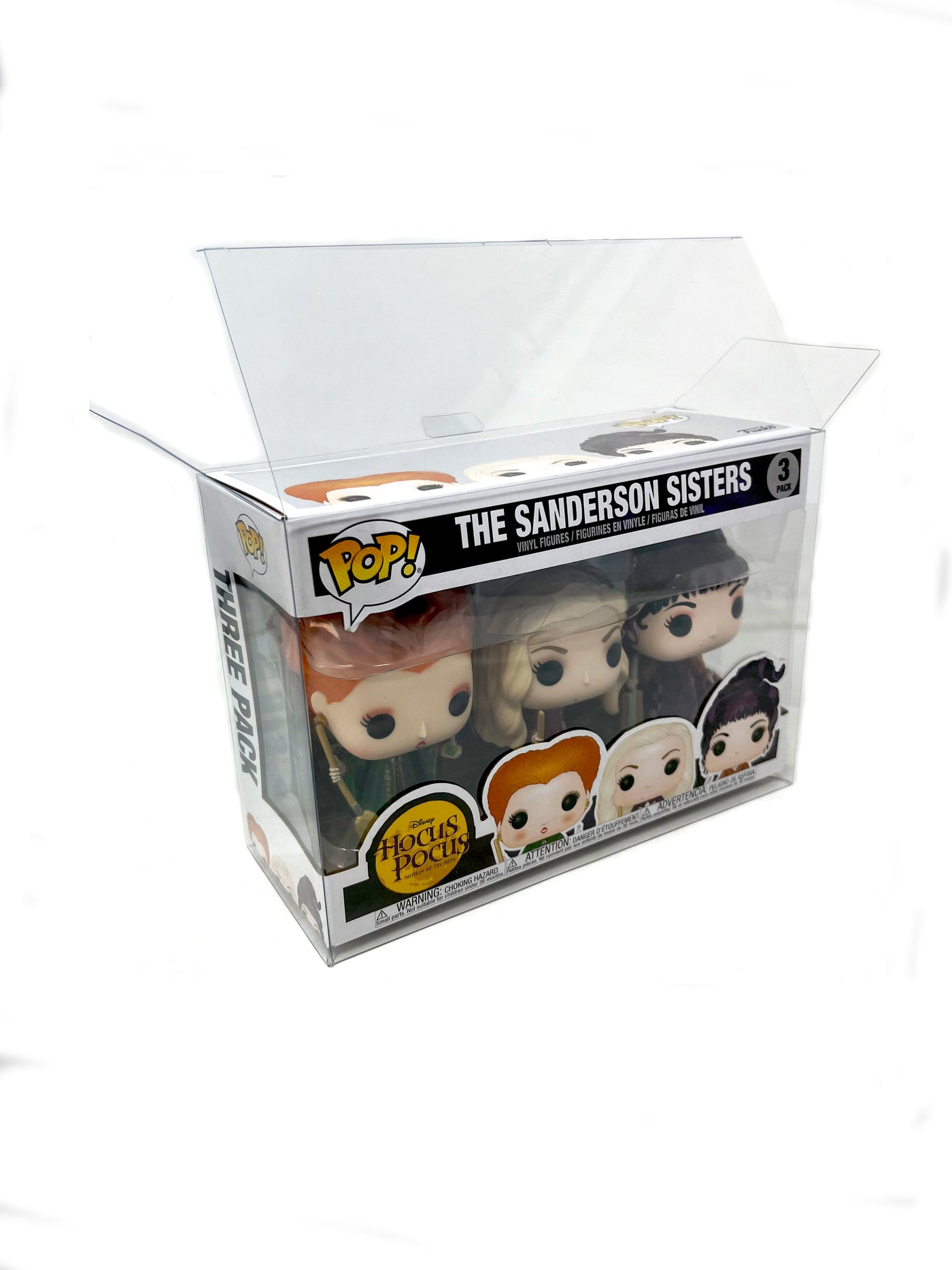 Protectors For 3-Pack Funko POP! Figures