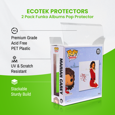 Protectors For Albums Funko POP! Figures Series - Lid w/Locking Tab, 0.40mm thickness