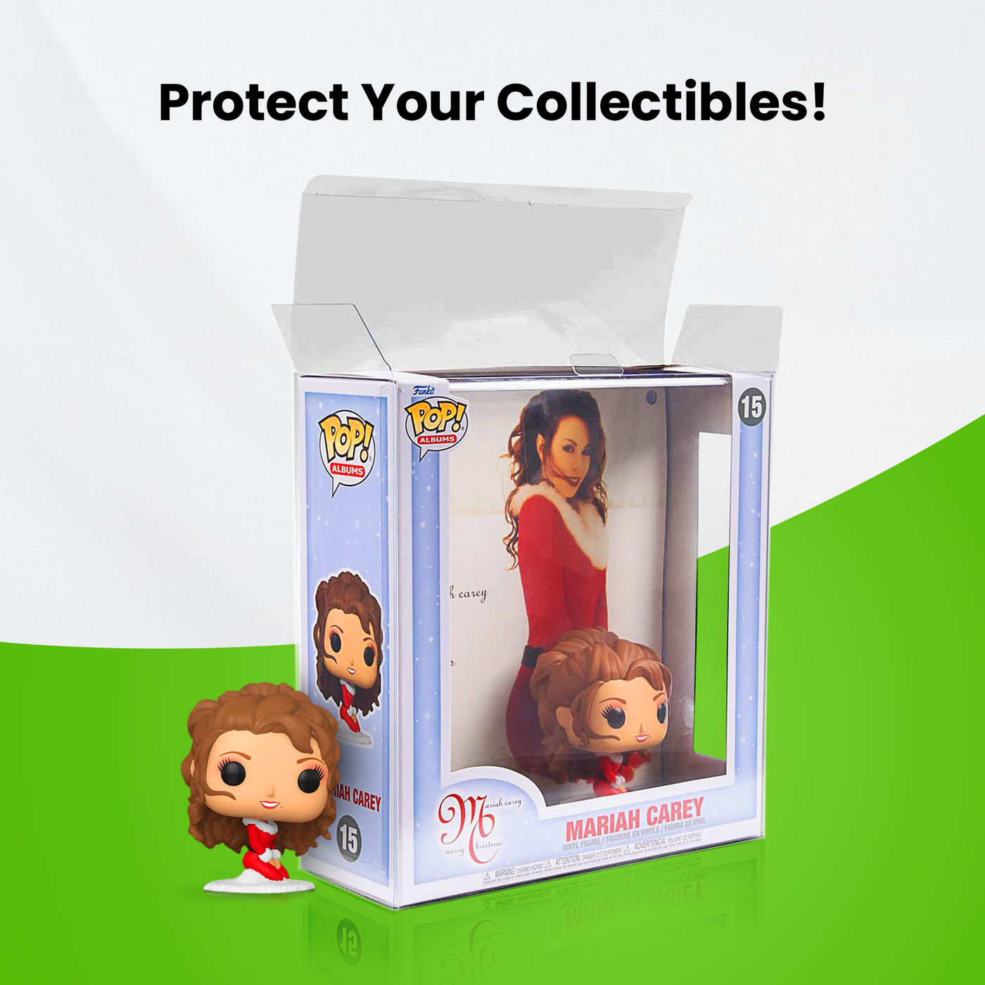 Protectors For Albums Funko POP! Figures Series - Lid w/Locking Tab, 0.40mm thickness