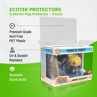 Protectors For Anime Moments Funko POP! Figures - Lid w/Locking Tab, 0.45mm thickness